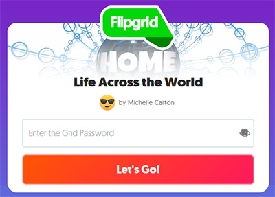 Sign up with Flipgrid